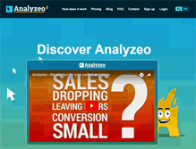 Tablet Screenshot of analyzeo.com